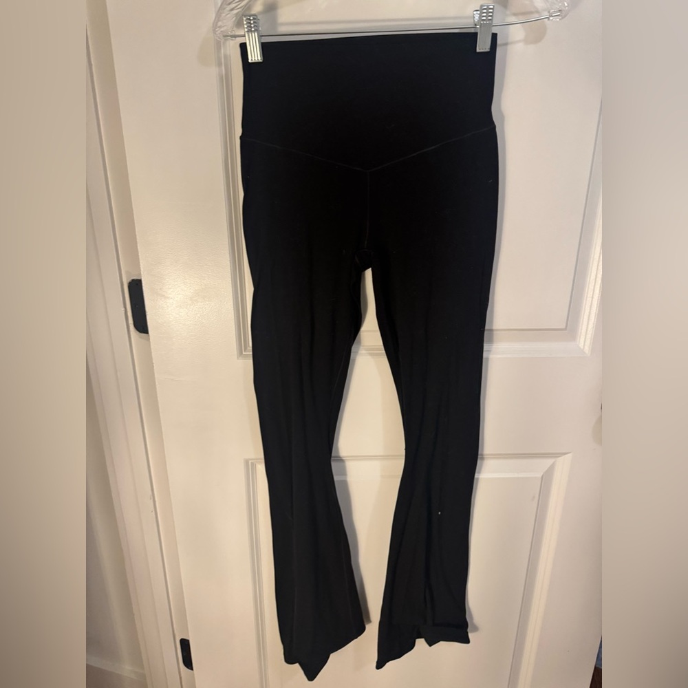 Black Aerie Yoga Flare Pants